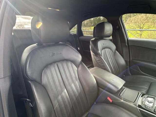 Audi A6 Saloon Tdi S Line Black Edition White #24