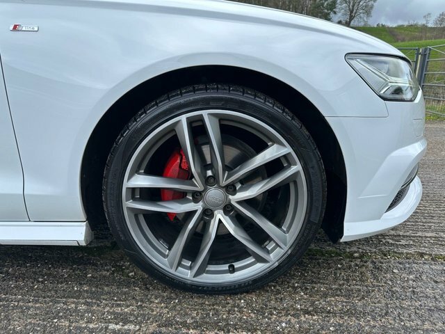 Audi A6 Saloon Tdi S Line Black Edition White #43