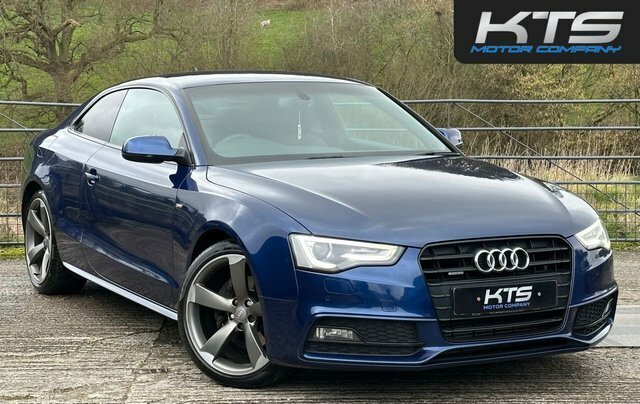 Audi A5 Tfsi Black Edition Coupe Blue
