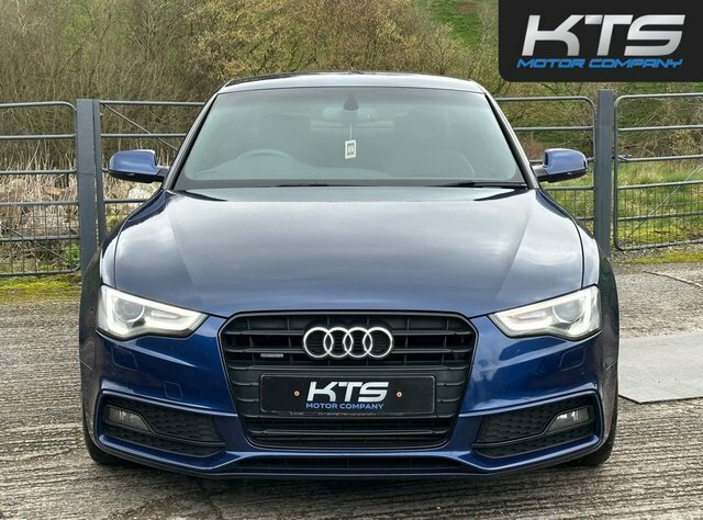 Audi A5 Tfsi Black Edition Coupe Blue #2