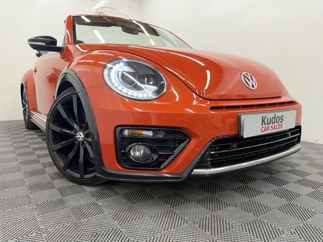 Volkswagen Beetle 2.0 Tdi R-line Cabriolet Dsg Euro 6 S Orange #2