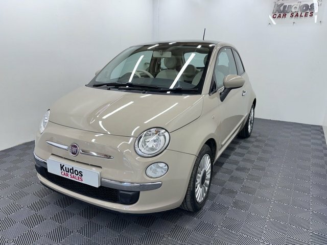 Fiat 500 1.2 Lounge Hatchback Euro 6 S S Brown #3