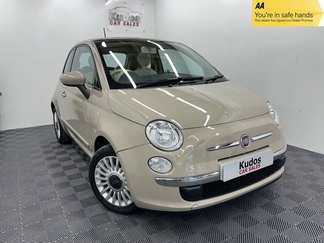 Fiat 500 1.2 Lounge Hatchback Euro 6 S S Brown