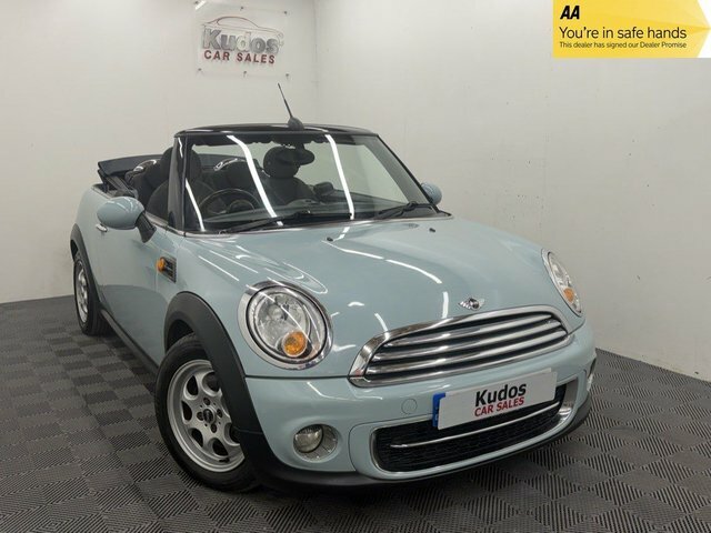 Mini Convertible 1.6 Cooper D Convertible Euro 5 Blue