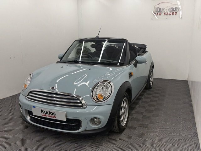 Mini Convertible 1.6 Cooper D Convertible Euro 5 Blue #3