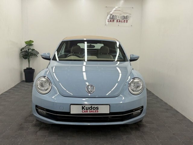 Volkswagen Beetle 1.6 Tdi Bluemotion Tech Design Cabriolet Diese Blue #2