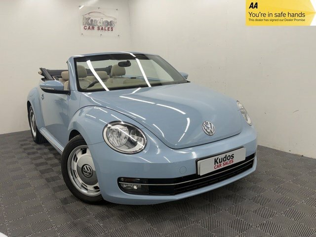 Volkswagen Beetle 1.6 Tdi Bluemotion Tech Design Cabriolet Diese Blue