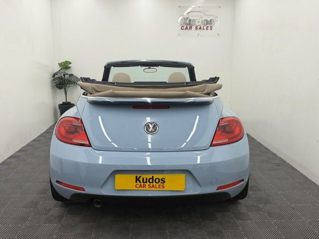 Volkswagen Beetle 1.6 Tdi Bluemotion Tech Design Cabriolet Diese Blue #6