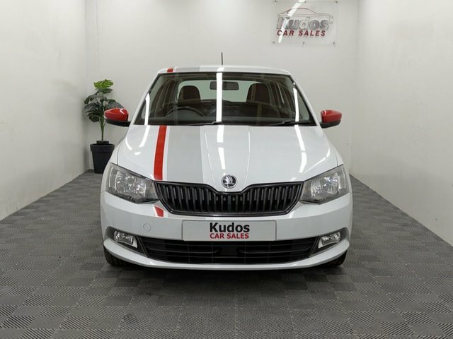 Skoda Fabia 1.0 Tsi Redline Hatchback Euro 6 White #2