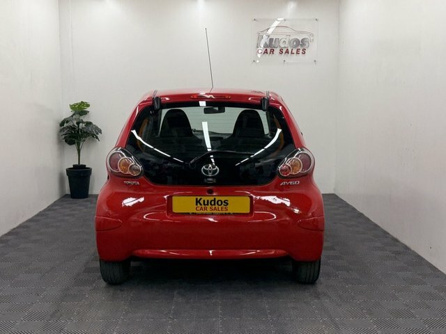 Toyota Aygo 1.0 Vvt-i Hatchback Multimode Euro 5 Red #5