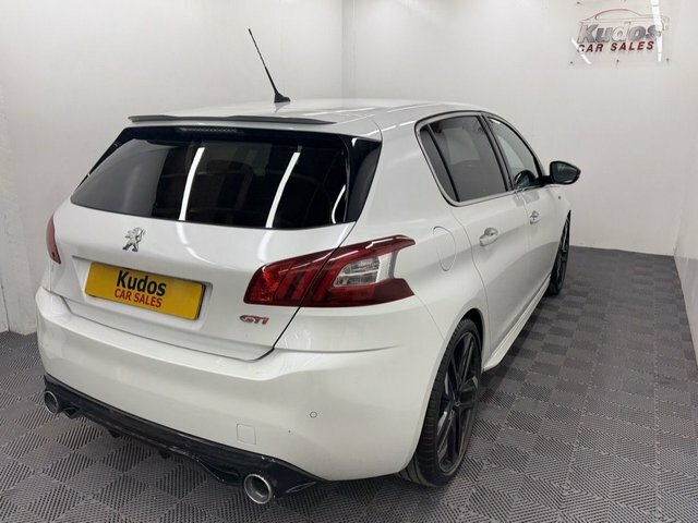 Peugeot 308 1.6 Thp Gti By Peugeot Sport Hatchback White #6