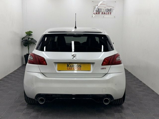 Peugeot 308 1.6 Thp Gti By Peugeot Sport Hatchback White #4