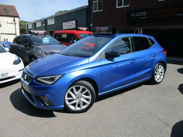 Seat Ibiza 2023 1.0 Tsi Fr Hatchback Euro 6 Blue #2