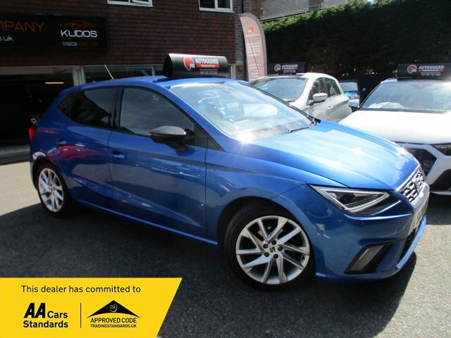 Seat Ibiza 2023 1.0 Tsi Fr Hatchback Euro 6 Blue