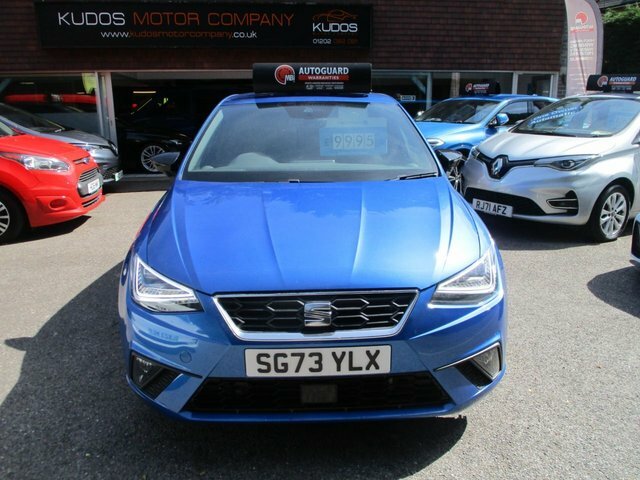 Seat Ibiza 2023 1.0 Tsi Fr Hatchback Euro 6 Blue #3