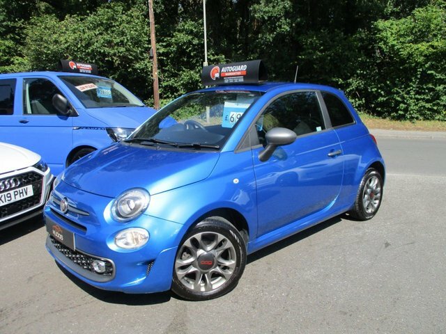 Fiat 500 2019 1.2 S Hatchback Euro 6 Ss Blue #2