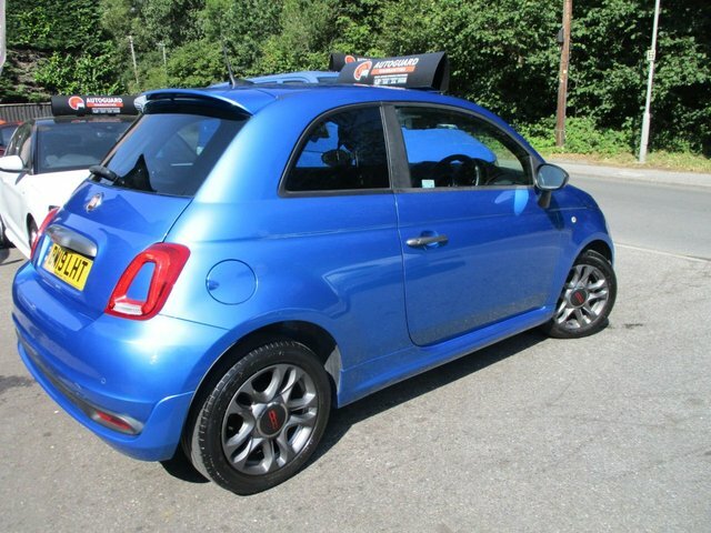 Fiat 500 2019 1.2 S Hatchback Euro 6 Ss Blue #6
