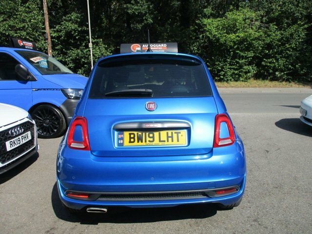 Fiat 500 2019 1.2 S Hatchback Euro 6 Ss Blue #4