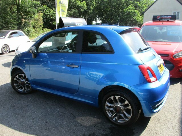 Fiat 500 2019 1.2 S Hatchback Euro 6 Ss Blue #5