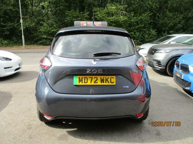 Renault Zoe 2022 R135 Ev50 52Kwh Gt Line Hatchback Elect Grey #4