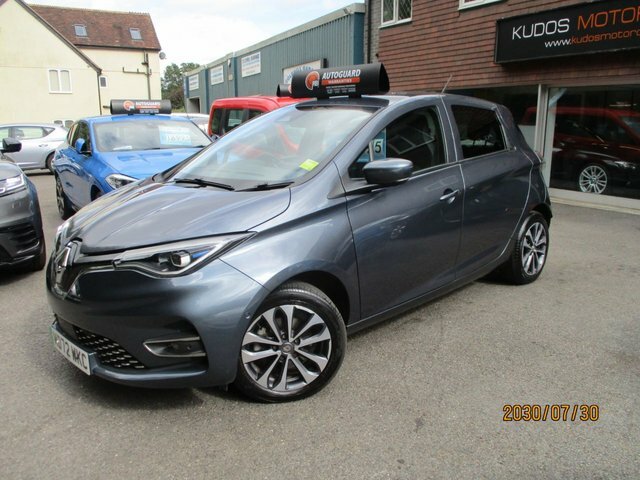 Renault Zoe 2022 R135 Ev50 52Kwh Gt Line Hatchback Elect Grey #2