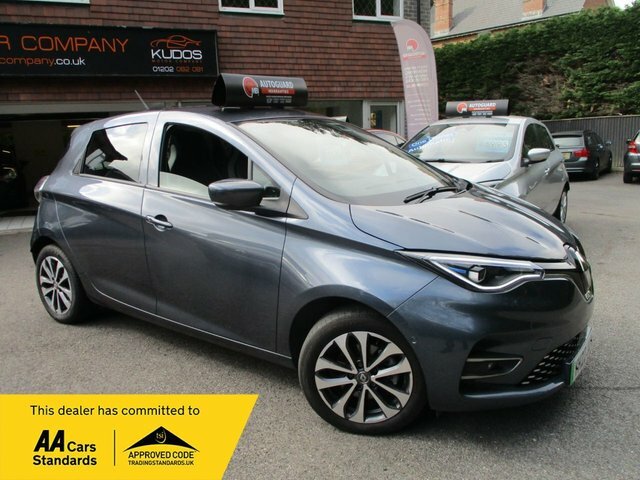 Renault Zoe 2022 R135 Ev50 52Kwh Gt Line Hatchback Elect Grey