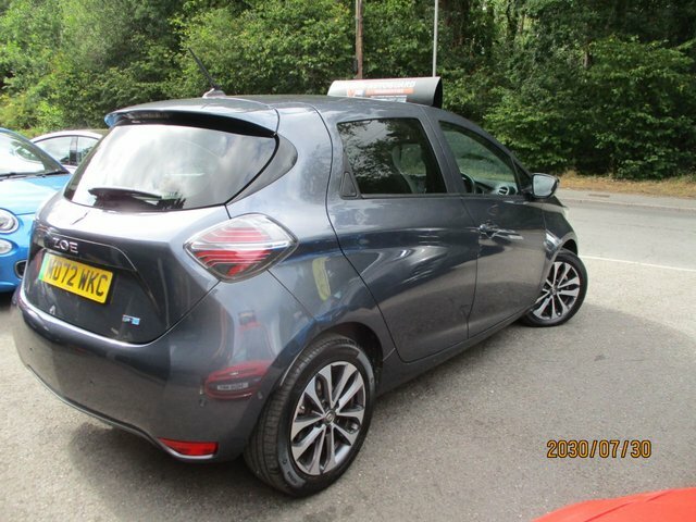Renault Zoe 2022 R135 Ev50 52Kwh Gt Line Hatchback Elect Grey #6
