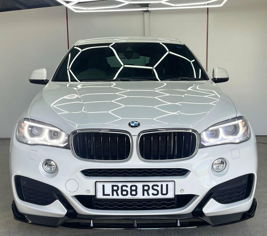 BMW X6 3L M Sport LR68RSU White #5