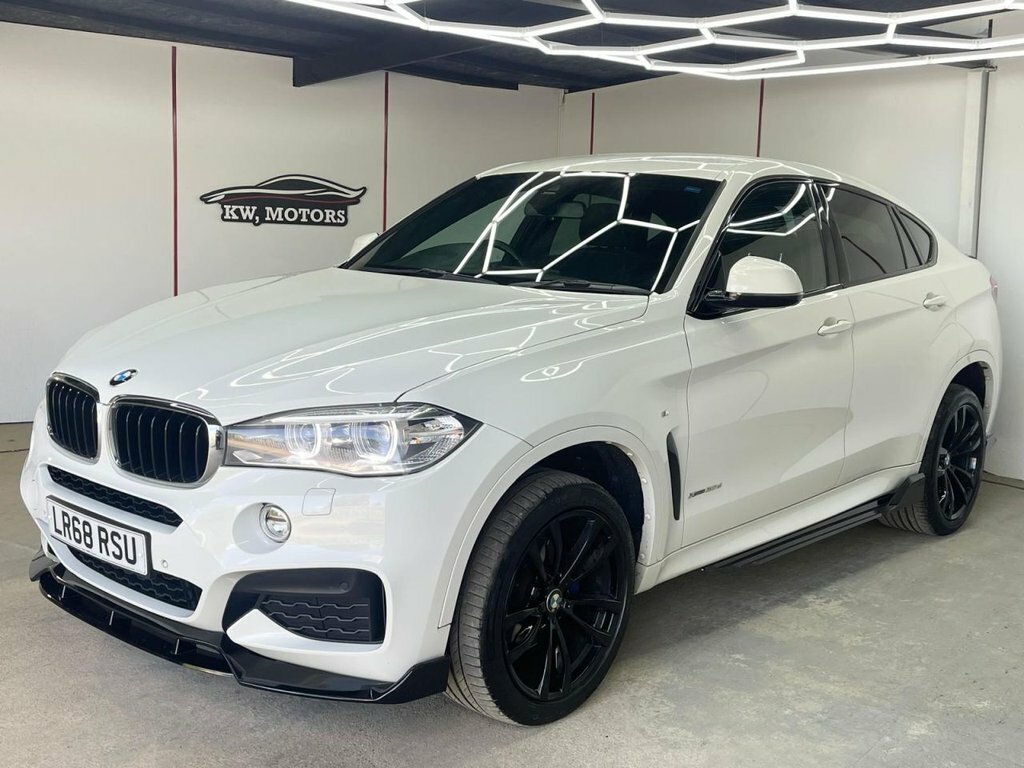 BMW X6 3L M Sport LR68RSU White #6