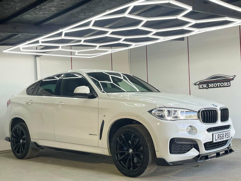 BMW X6 3L M Sport LR68RSU White #3