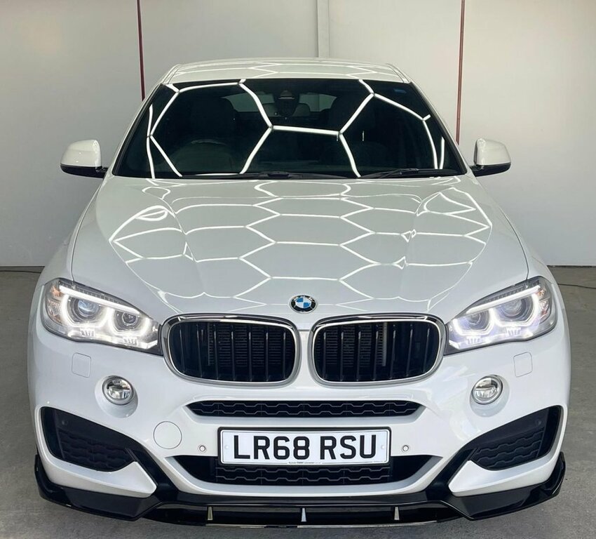 BMW X6 3L M Sport LR68RSU White #4