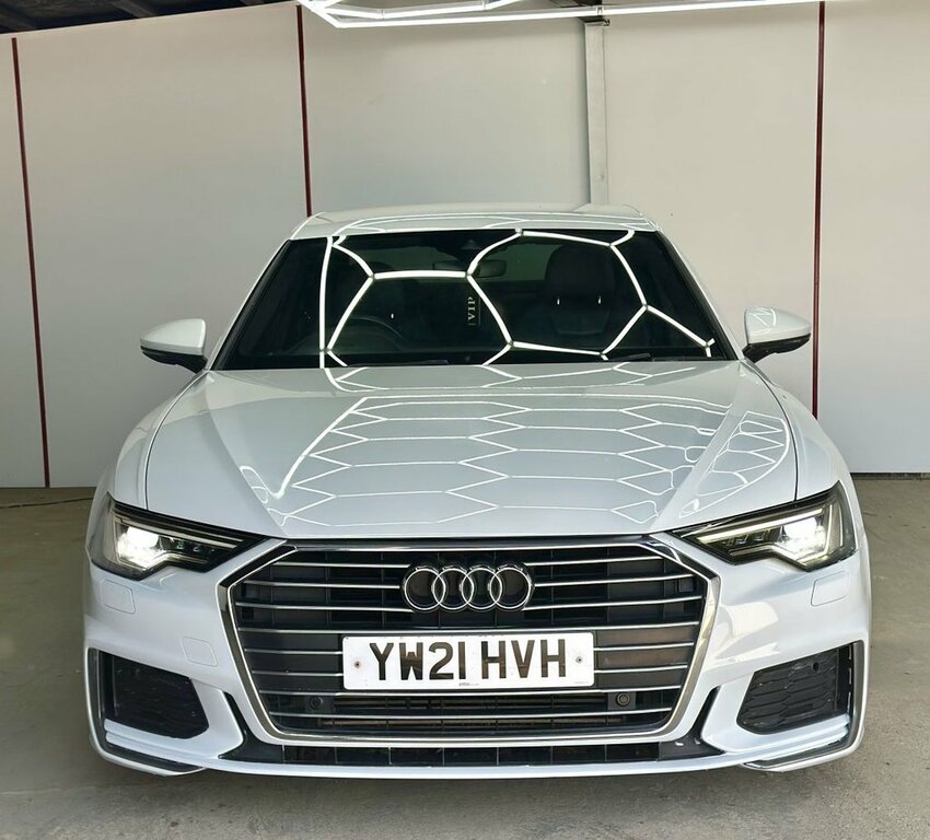 Audi A6 Saloon 2L S Line White #4