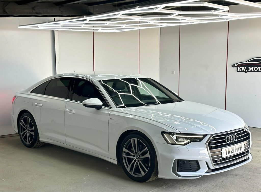 Audi A6 Saloon 2L S Line White #2