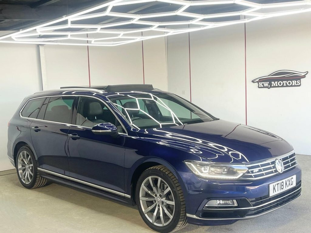 Volkswagen Passat 2L R-line Blue #2