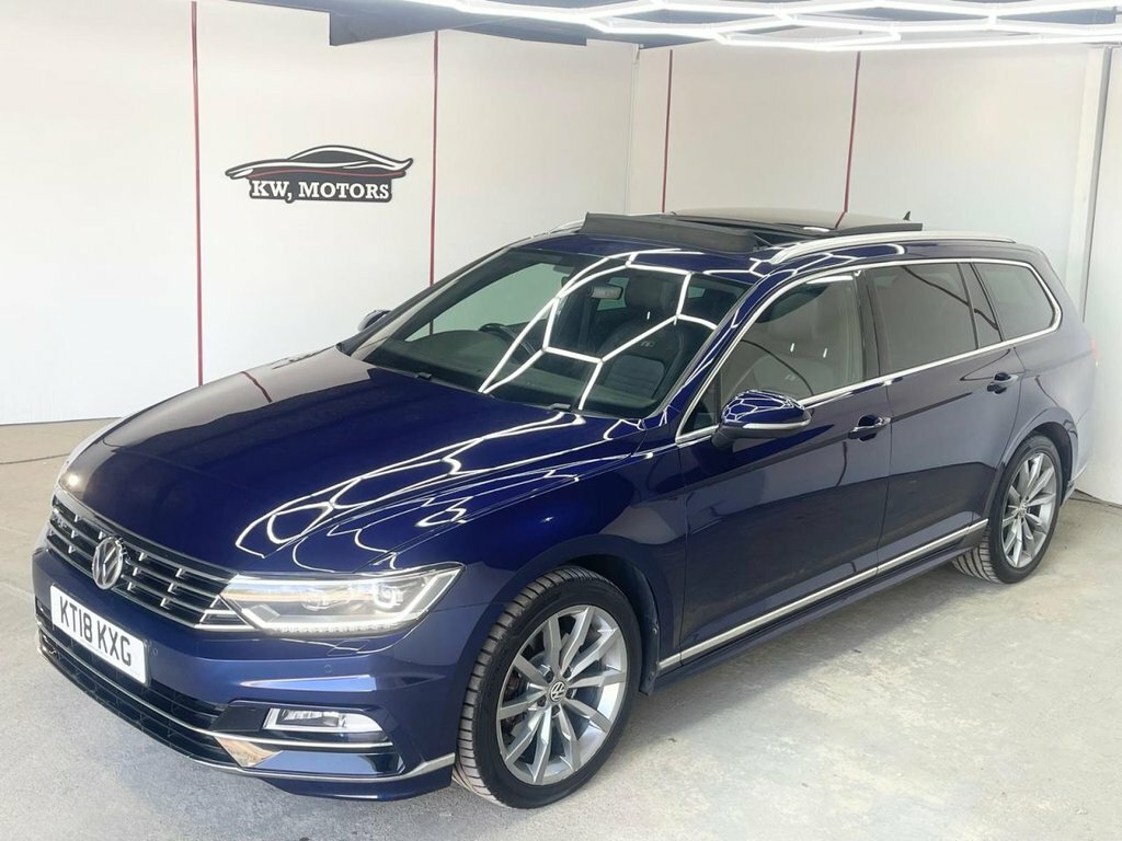 Volkswagen Passat 2L R-line Blue #6