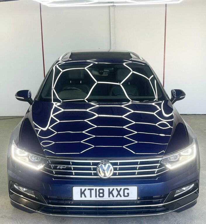 Volkswagen Passat 2L R-line Blue #4