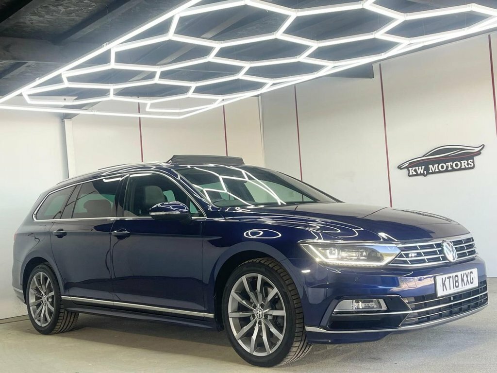 Volkswagen Passat 2L R-line Blue #3
