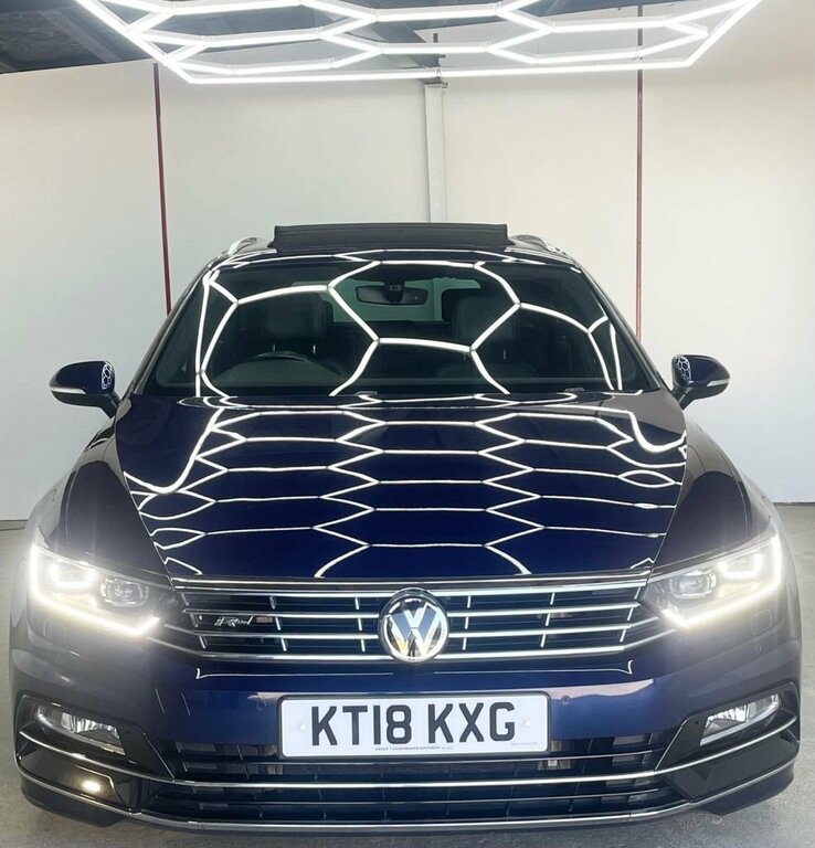 Volkswagen Passat 2L R-line Blue #5