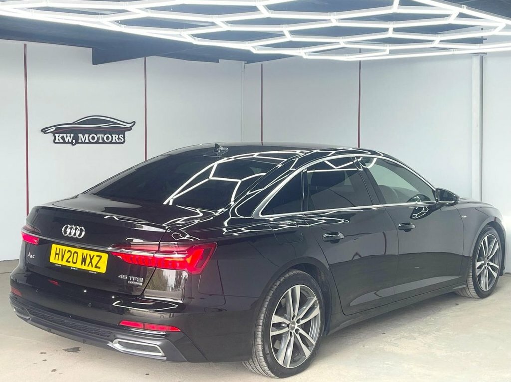 Audi A6 Saloon Tdi 40 Black Edition White #14