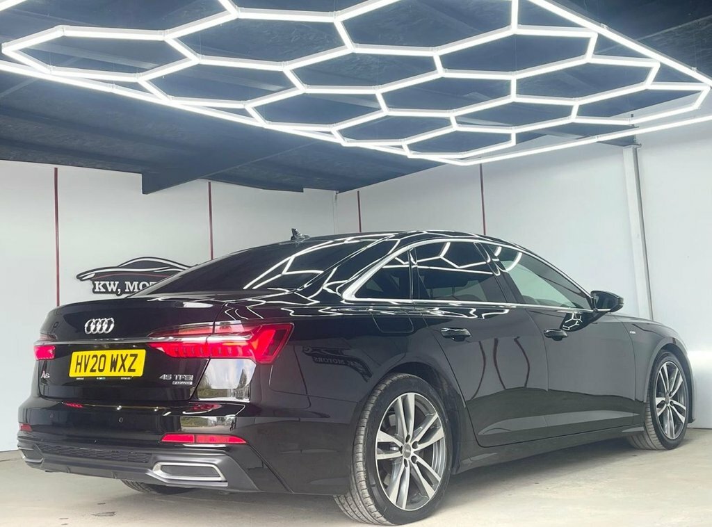 Audi A6 Saloon Tdi 40 Black Edition White #16