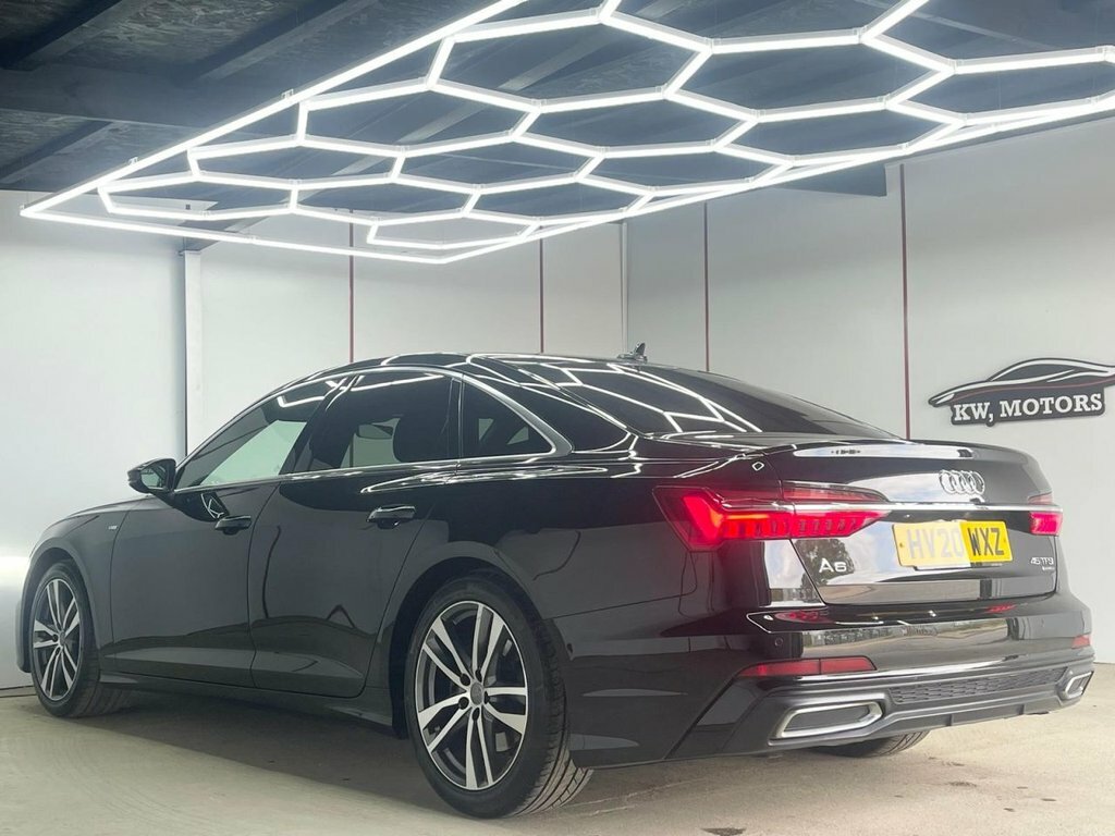 Audi A6 Saloon Tdi 40 Black Edition White #10