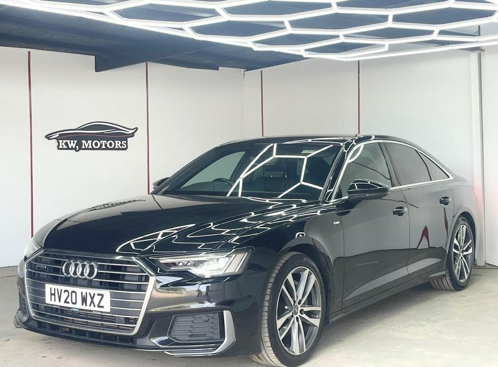 Audi A6 Saloon Tdi 40 Black Edition White #7