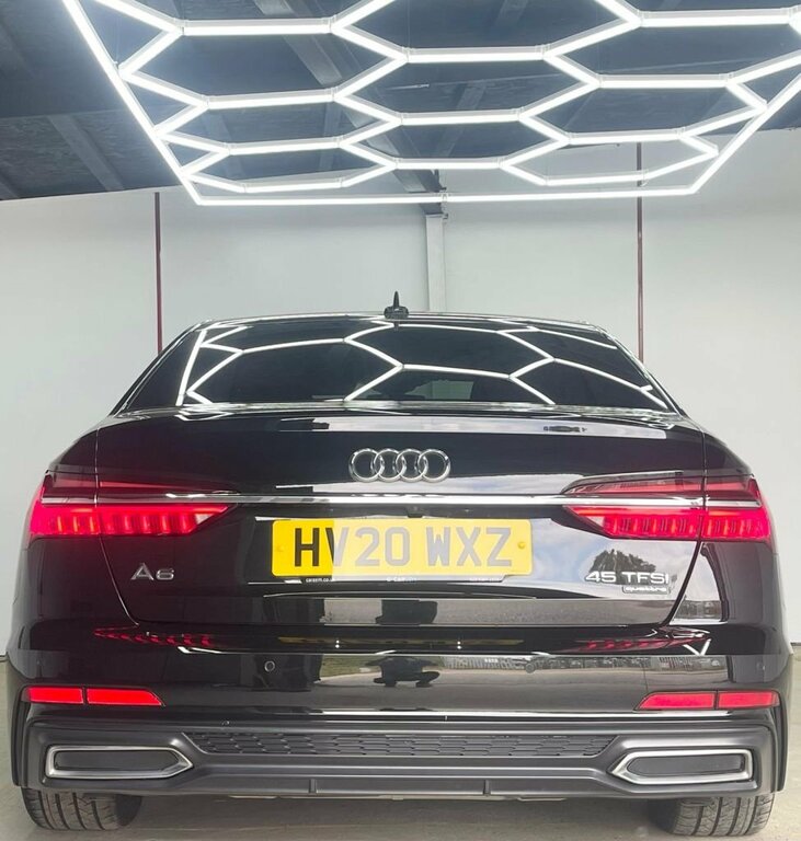 Audi A6 Saloon Tdi 40 Black Edition White #13