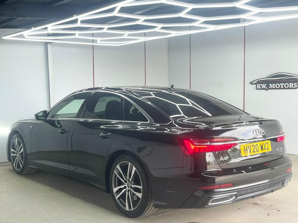 Audi A6 Saloon Tdi 40 Black Edition White #9
