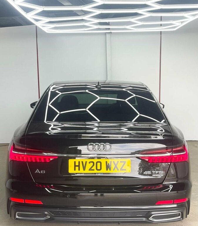 Audi A6 Saloon Tdi 40 Black Edition White #12