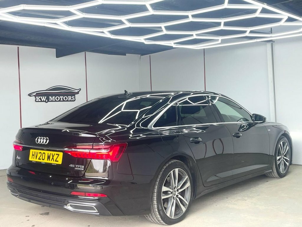 Audi A6 Saloon Tdi 40 Black Edition White #15