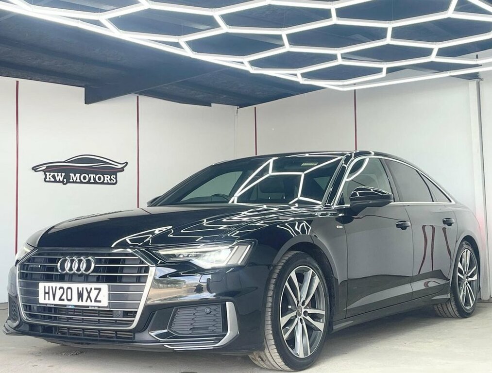 Audi A6 Saloon Tdi 40 Black Edition White #8