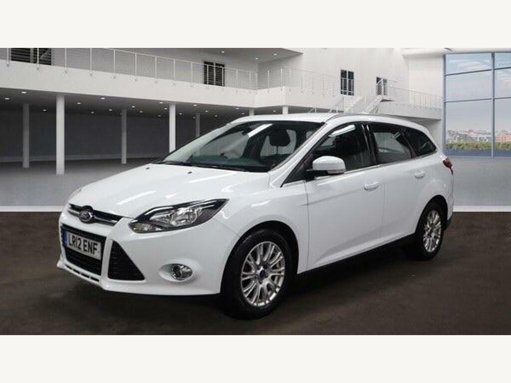 Ford Focus 1.6 Titanium Powershift Euro 5 LR12ENF White #2