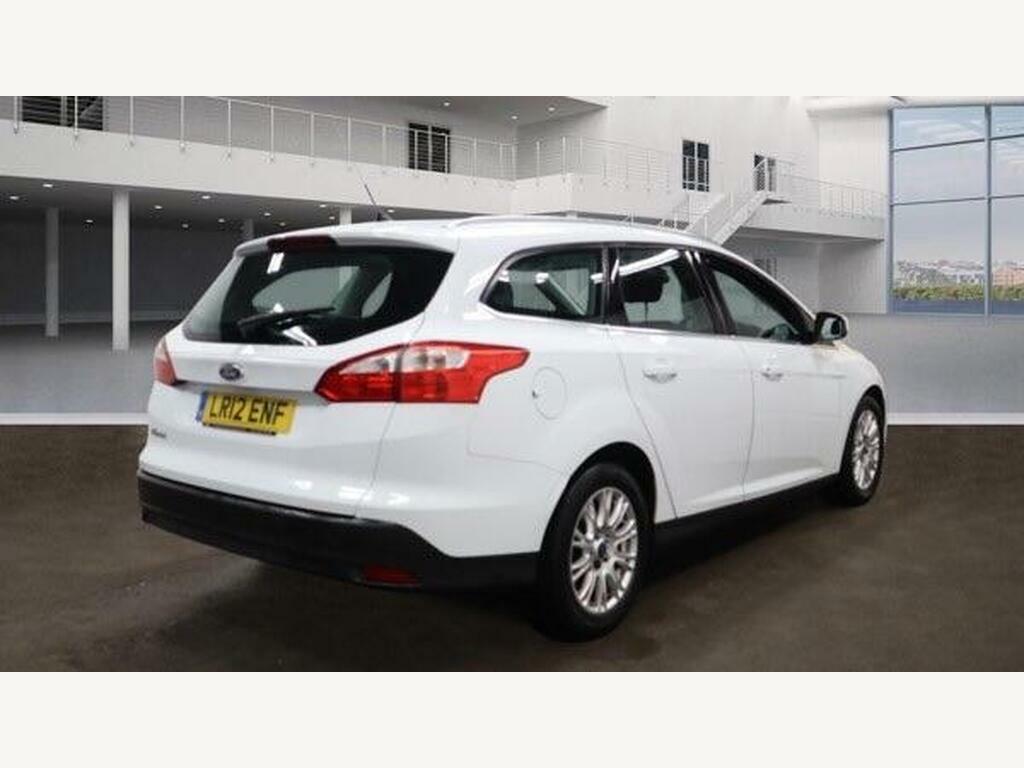 Ford Focus 1.6 Titanium Powershift Euro 5 LR12ENF White #4
