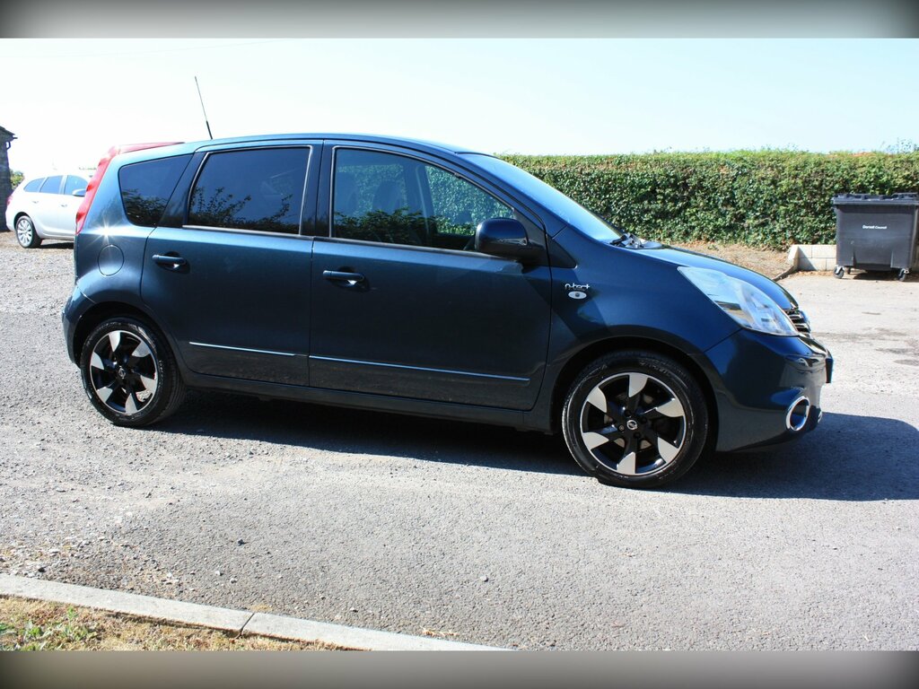 Nissan Note 1.6 16V N-tec Hatchback Euro 5 1 Blue #4